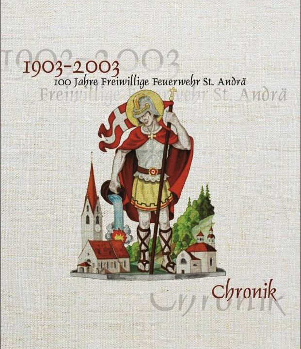 100 Jahre FF St. Andrä – Chronik-Cover (1903–2003)