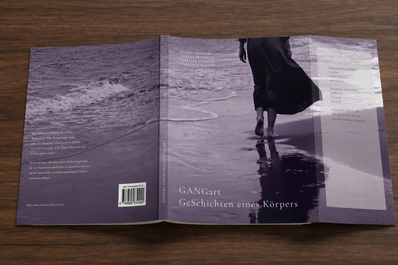 GANGart – GeSchichten eines Körpers, Umschlag (Collectiva*****)