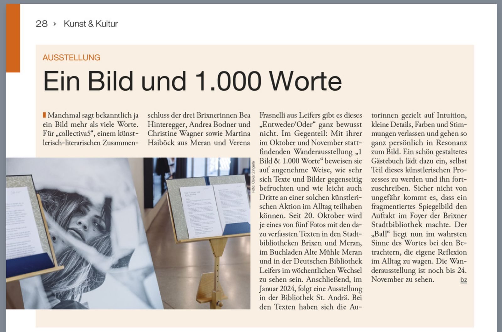 Ein Bild und 1.000 Worte – Brixner