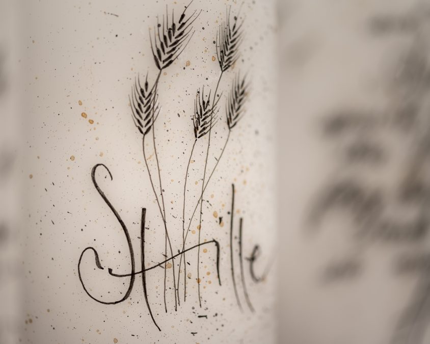 Kalligrafie in Anwendung