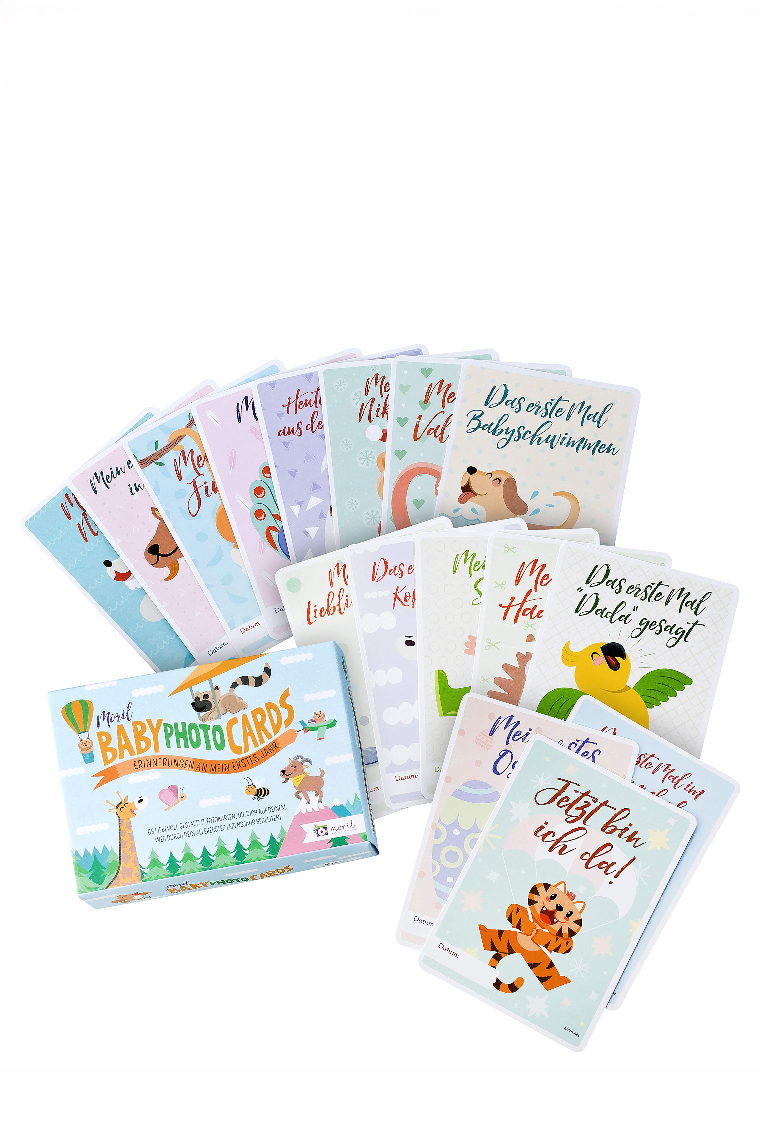 moril Baby Photo Cards
