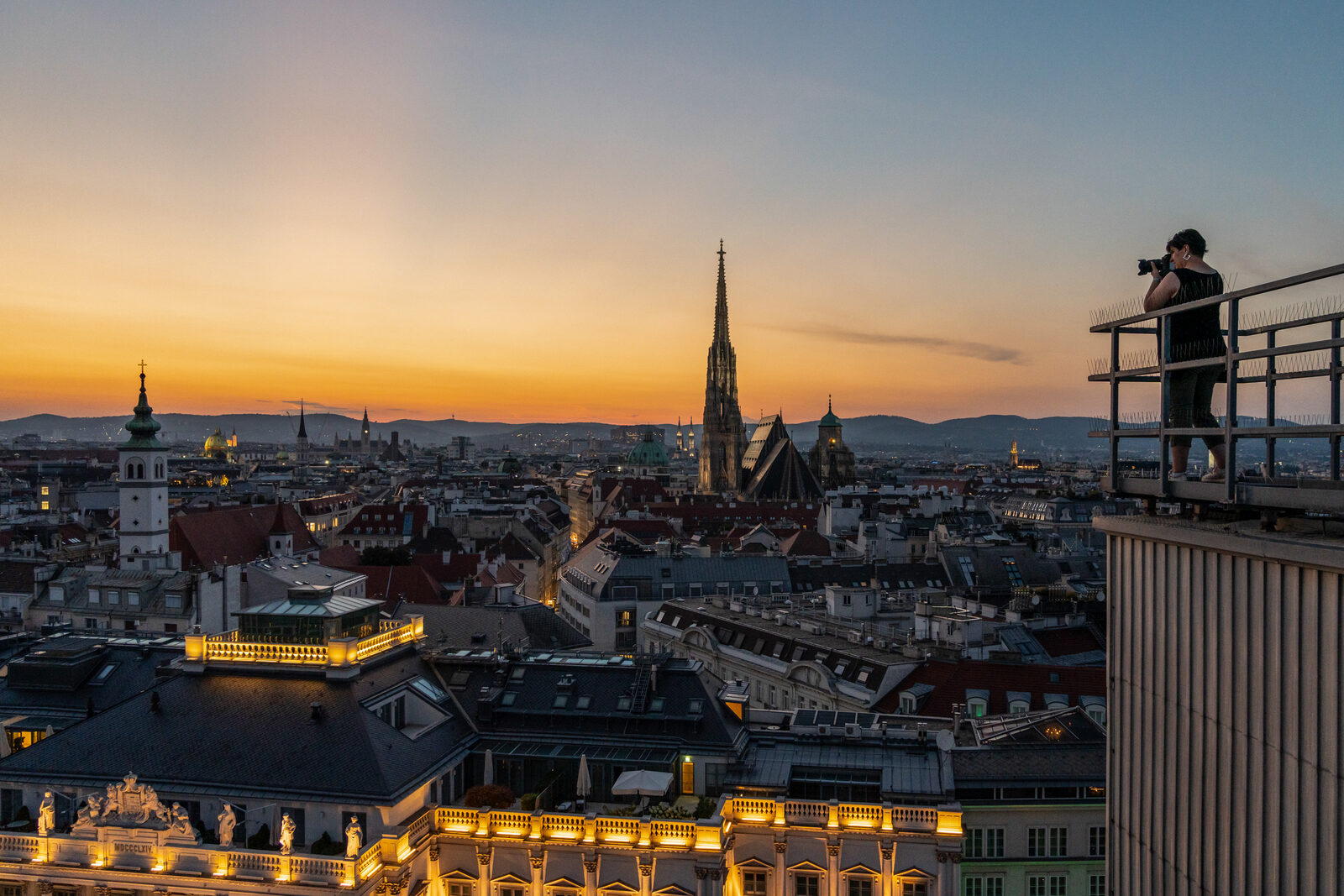 Über den Dächern von Wien